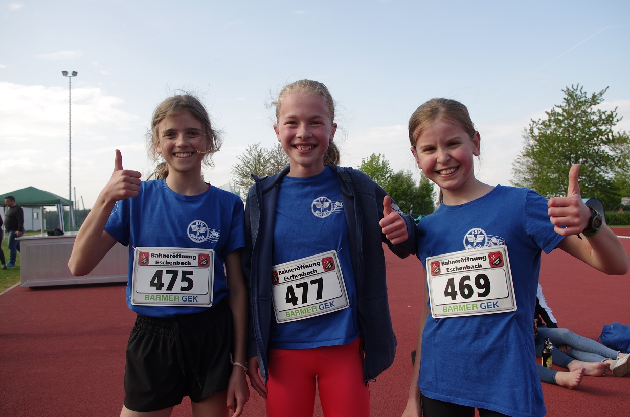 800m Siegertrio